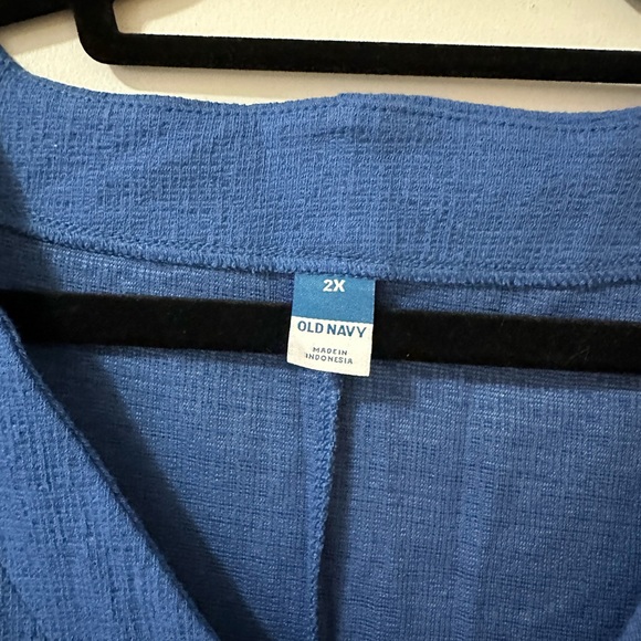 Old Navy Textured-Knit Utility Short-Sleeve Romper - Picture 2 of 3